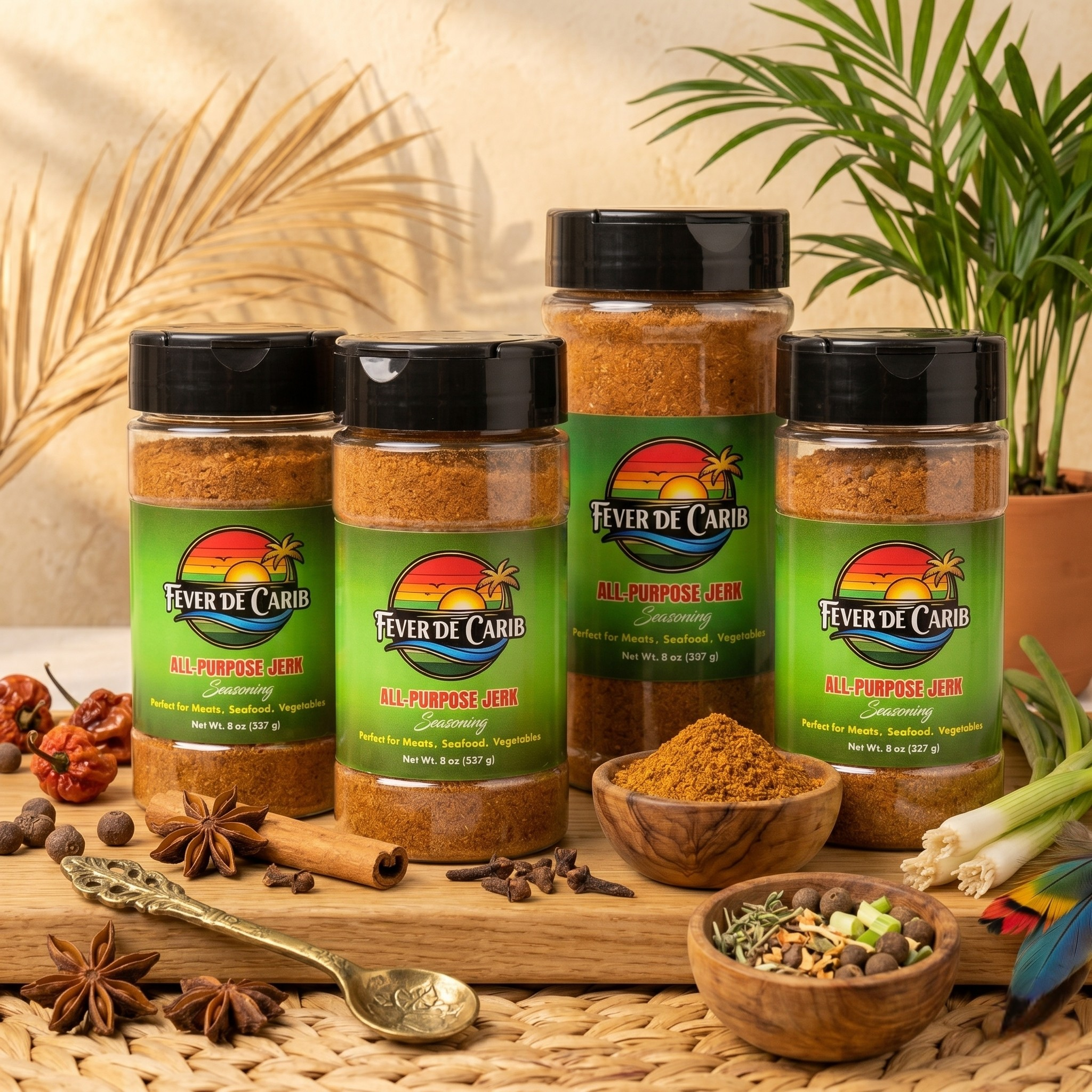 Fever De Carib All - Purpose Jerk Seasoning - Fever De Carib